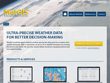 Tablet Screenshot of metgis.com